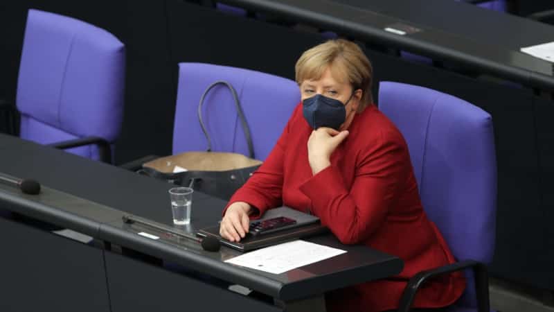 Merkel zufrieden mit Zeitpunkt ihres Abtritts