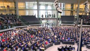 Neuer Bundestag erstmals zusammengekommen