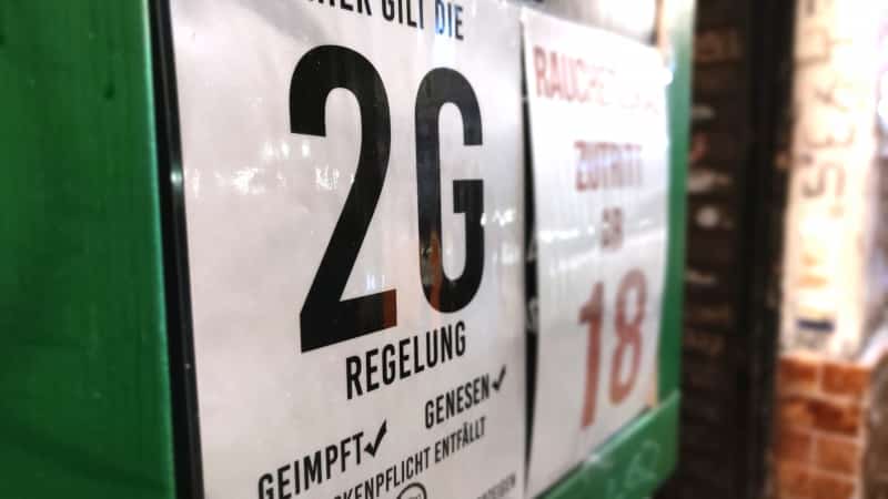 Sachsen führt ab Montag landesweit 2G-Regel ein
