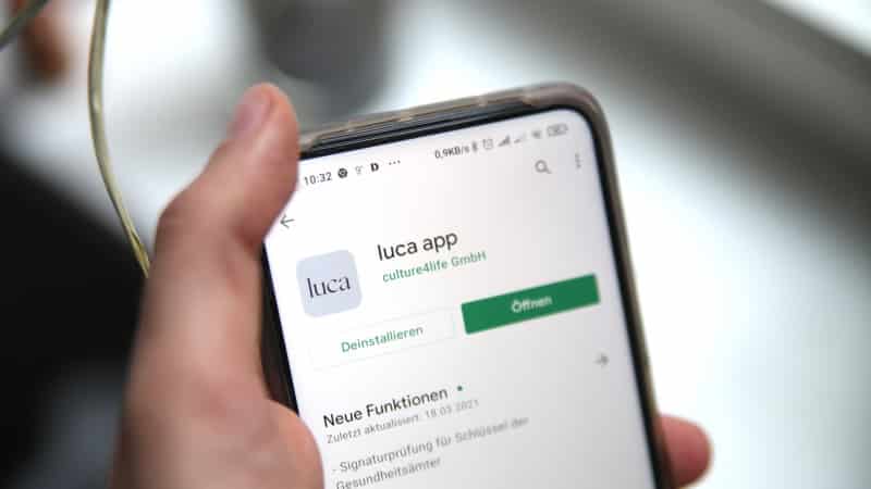 Zukunft von “Luca”-App ungewiss