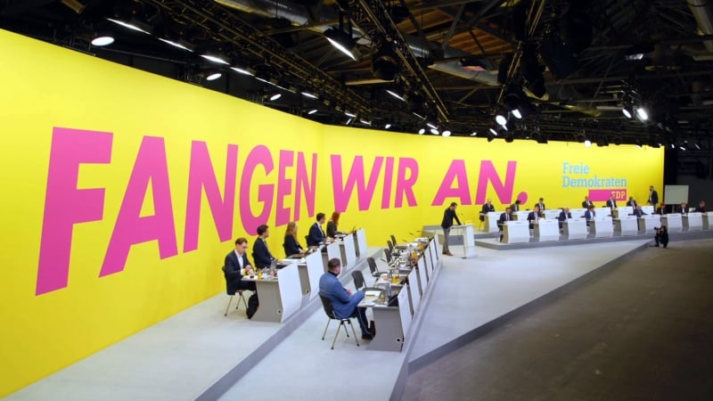 FDP-Parteitag stimmt mit 92 Prozent für Koalitionsvertrag
