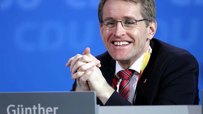 Günther als Schleswig-Holsteins Ministerpräsident wiedergewählt