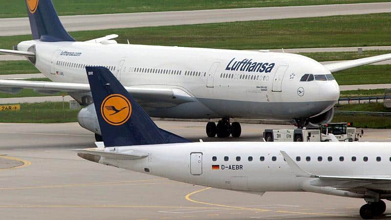 Lufthansa muss wegen Streik 800 Flüge streichen