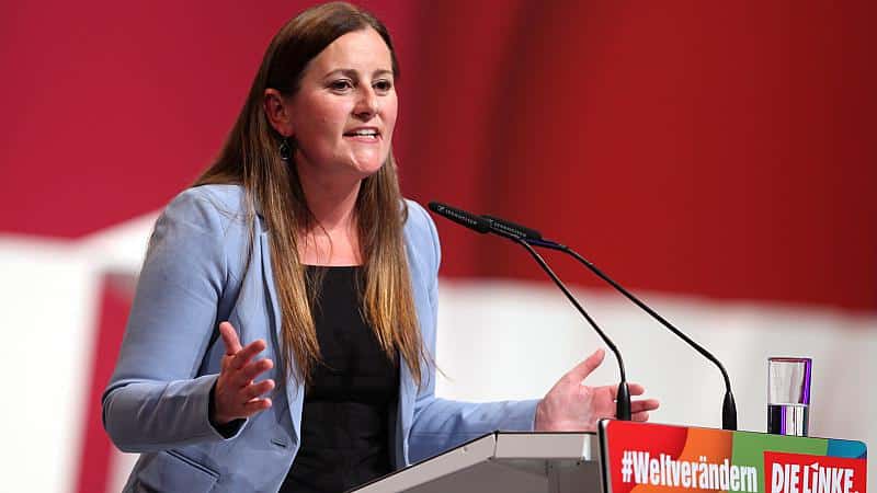 Janine Wissler bleibt Chefin der Linkspartei