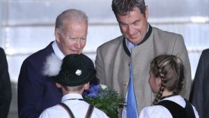 Biden erstmals als US-Präsident in Deutschland