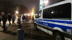 Über 100 Festnahmen während Silvesternacht in Berlin
