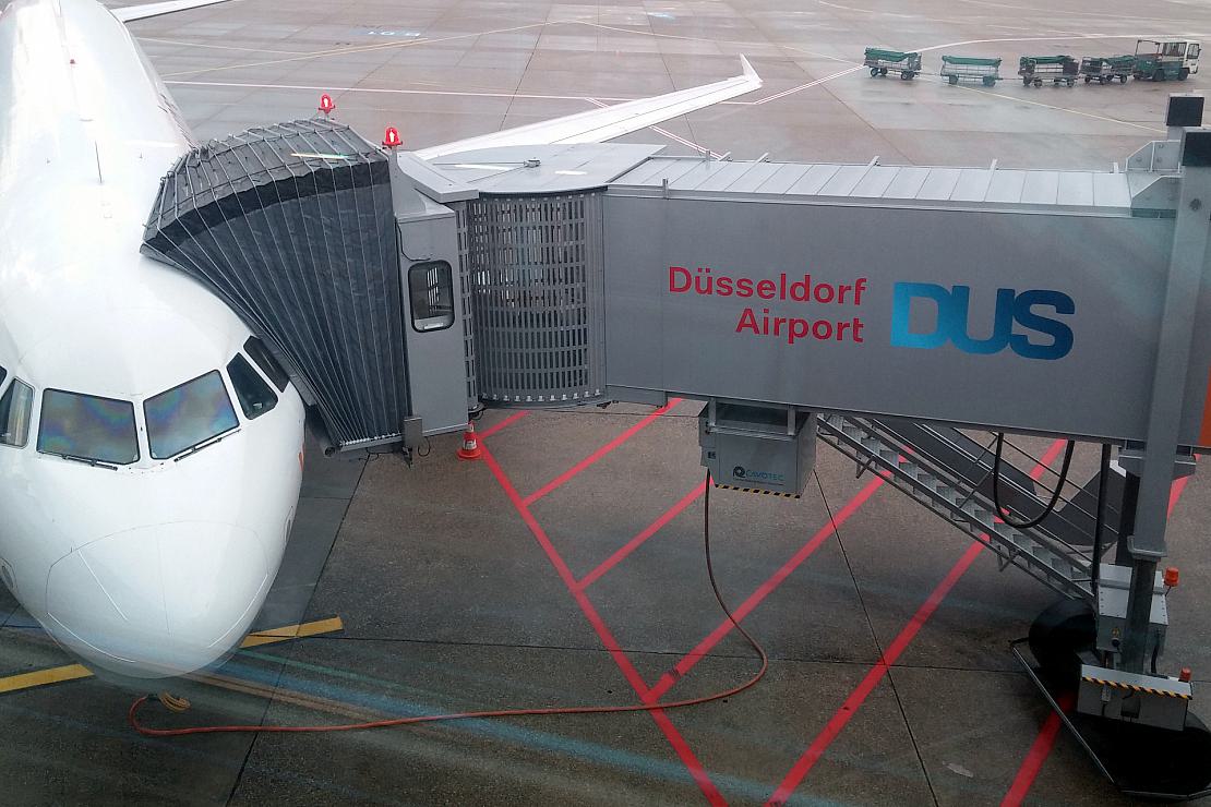 Weltkriegsbombe am Flughafen Düsseldorf entdeckt