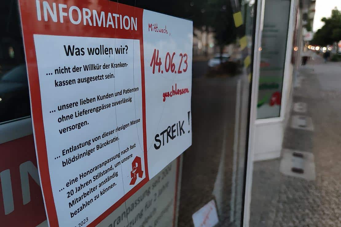 Apotheken starten eintägigen “Streik” für mehr Geld