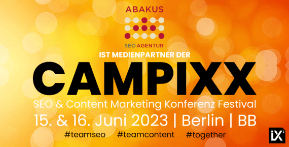 ABAKUS Internet Marketing GmbH Medienpartner der CAMPIXX 2023 in Berlin