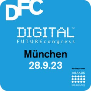 DFC München 2023 mit Medienpartner ABAKUS Internet Marketing GmbH