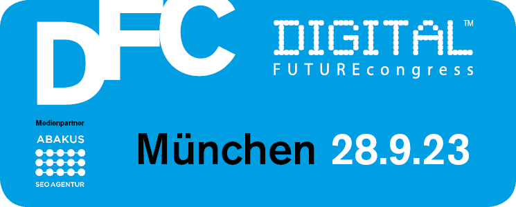 DIGITAL FUTUREcongress in München am 28.09.2023