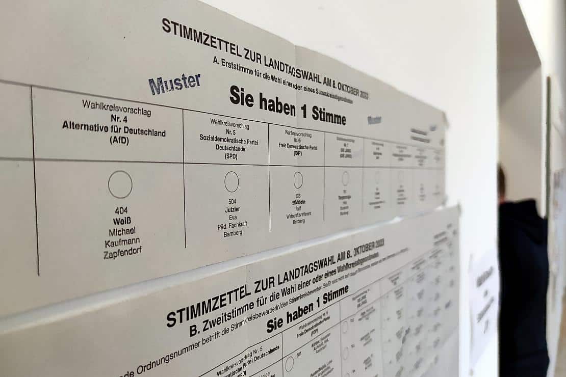 Wahlbeteiligung in Bayern bis 14 Uhr bei rund 35 Prozent
