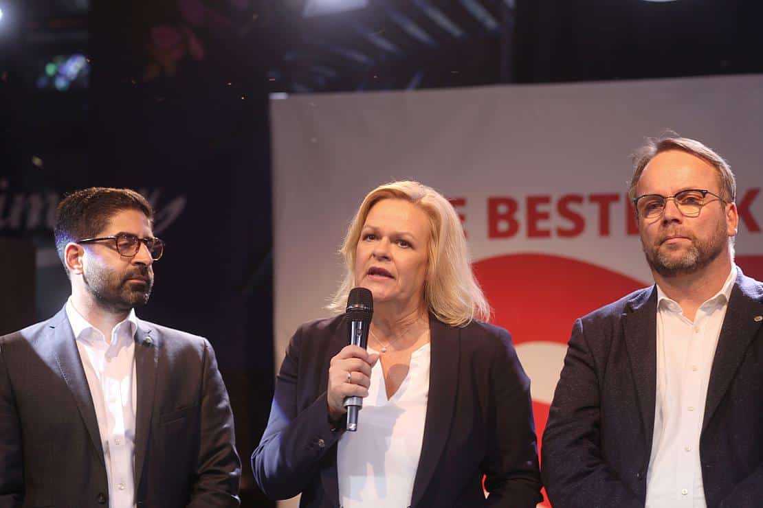 Faeser gratuliert CDU zum Wahlsieg in Hessen