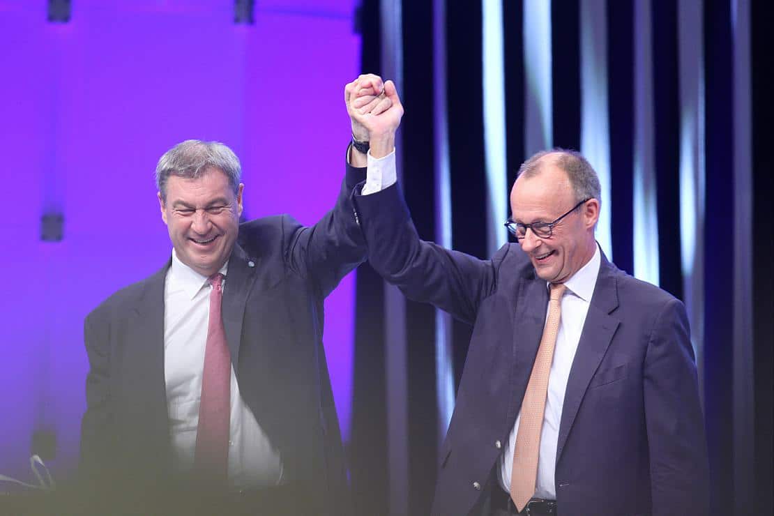 Söder bezeichnet Merz als “Favorit” für Unions-Kanzlerkandidatur