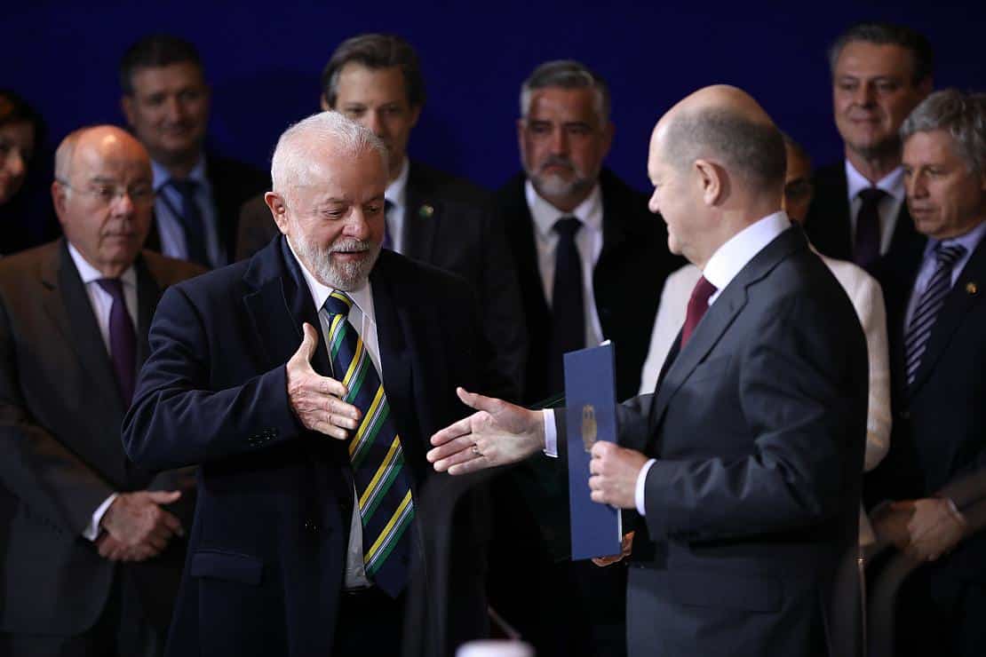 Lula und Scholz beharren auf EU-Mercosur-Handelsabkommen
