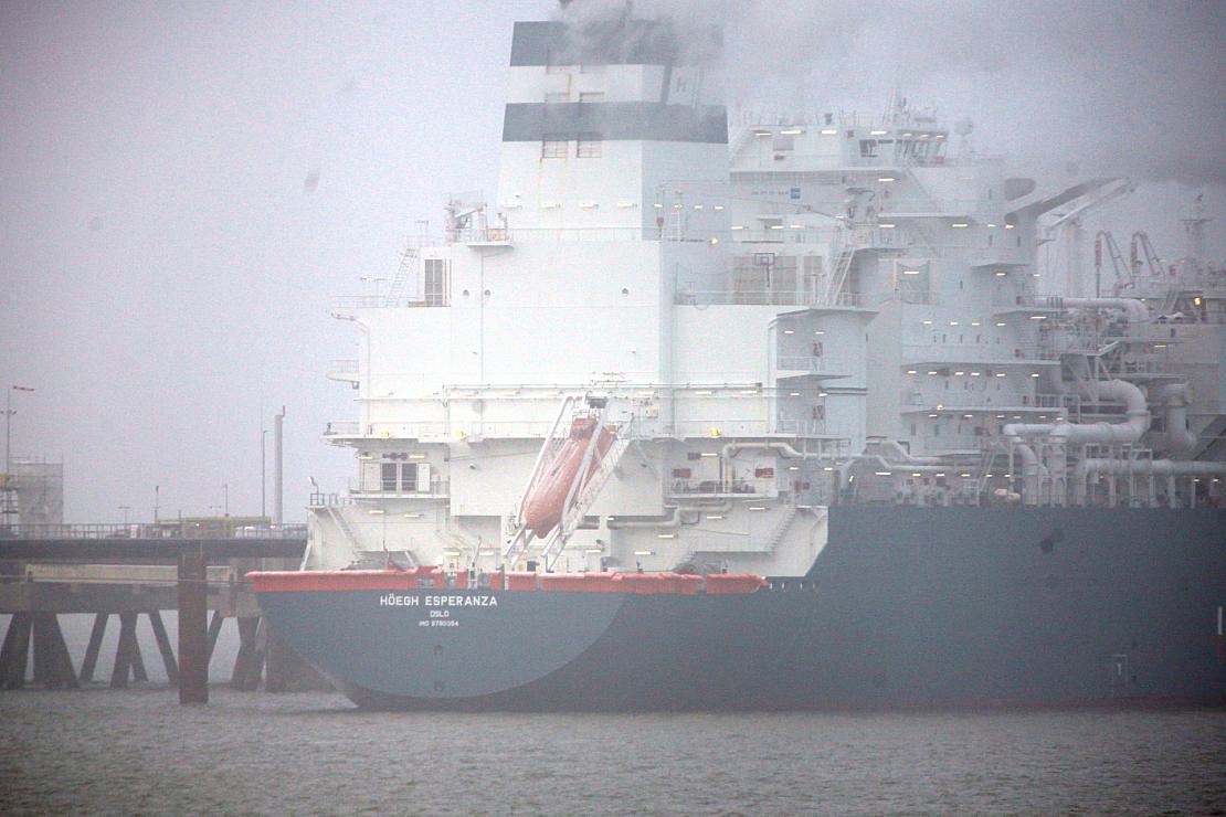 LNG-Spezialschiffe für Wilhelmshaven und Stade verzögern sich