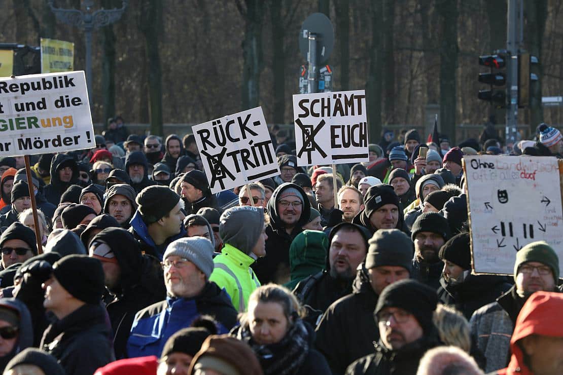 Agrarproteste: Lindner setzt auf Bürokratieabbau
