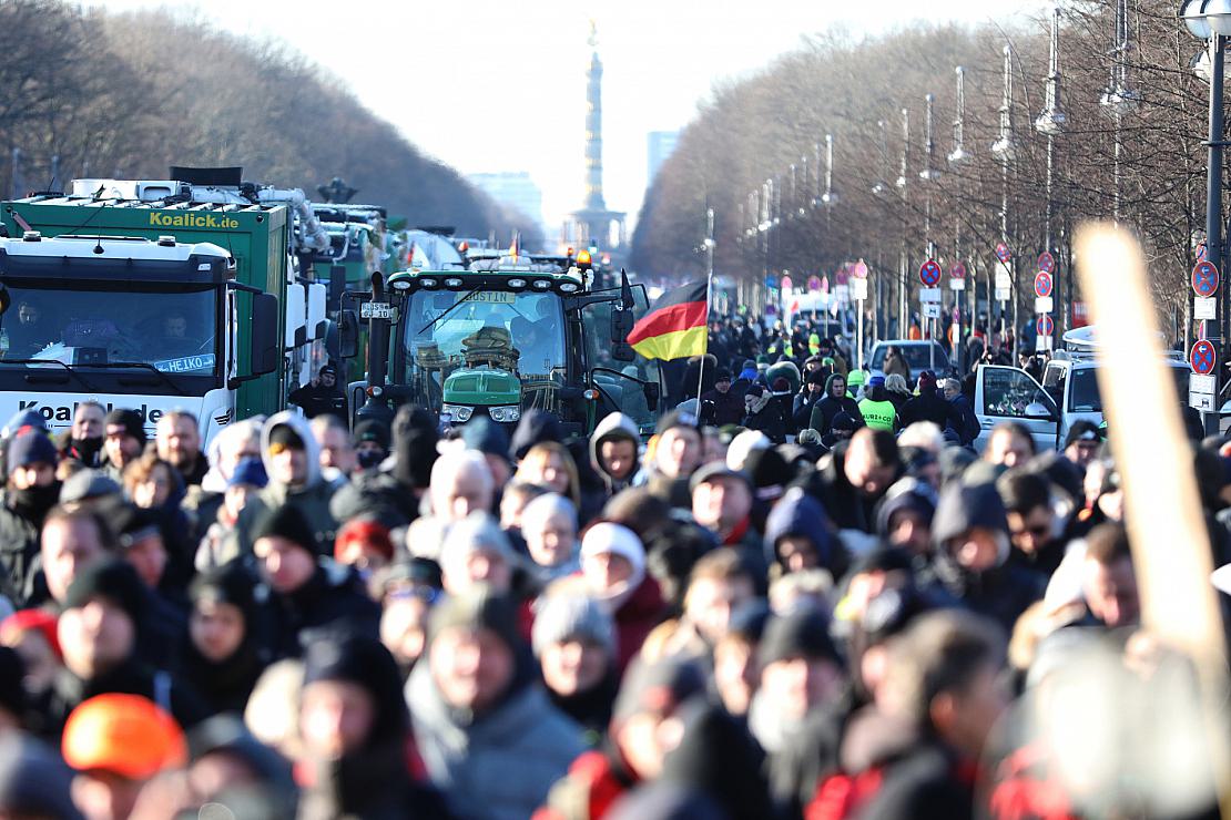 Brandenburgs Innenminister sieht Bauernproteste nicht unterwandert