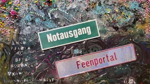 "Notausgang ins Feenportal" Kunstausstellung von Anna Pianka und Rita Rozynek 2024