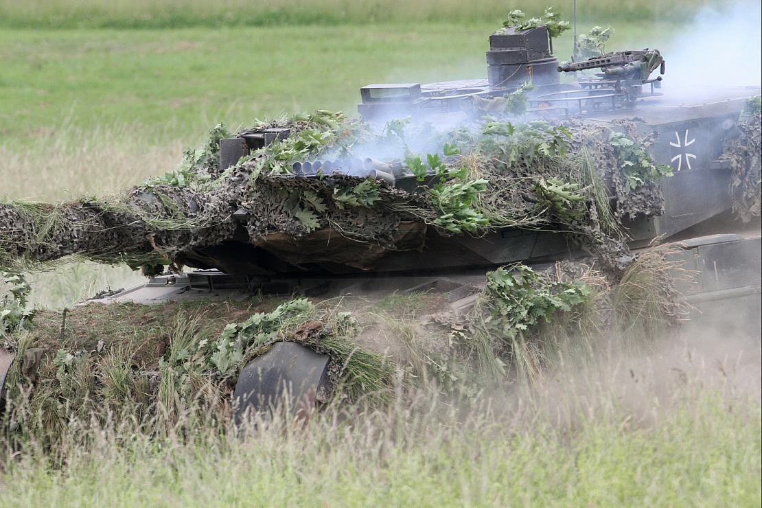 Ukraine beklagt Ersatzteilmangel für deutsche Leopard-Panzer