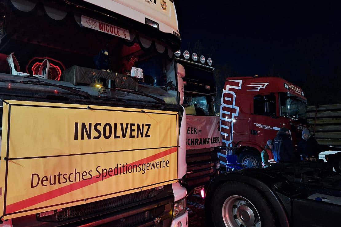 Logistikbranche fordert Krisengipfel bei Scholz