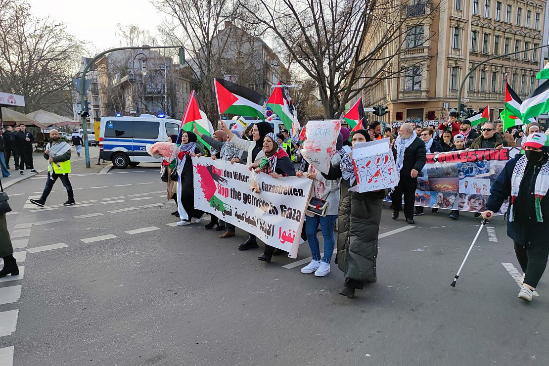 Pro-Palästina-Demos gehen weiter