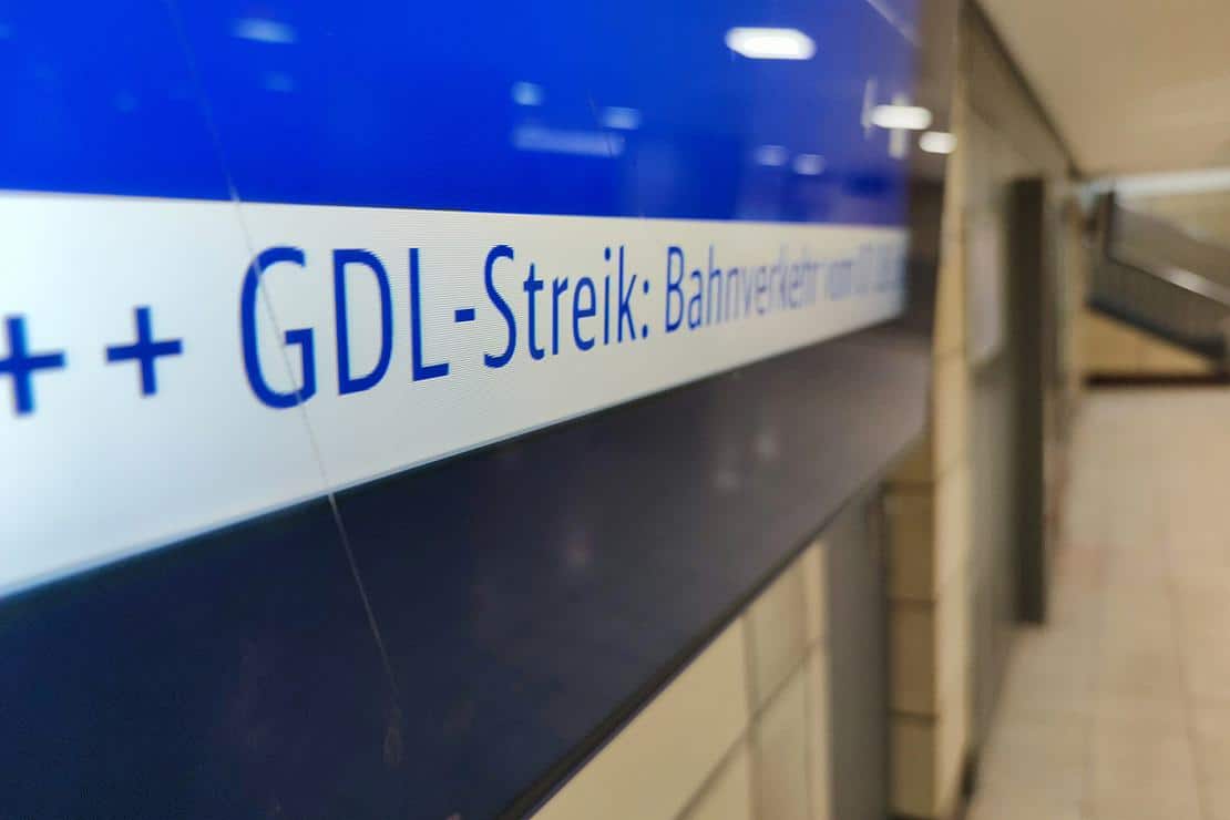 Bahn klagt gegen GDL-Streik