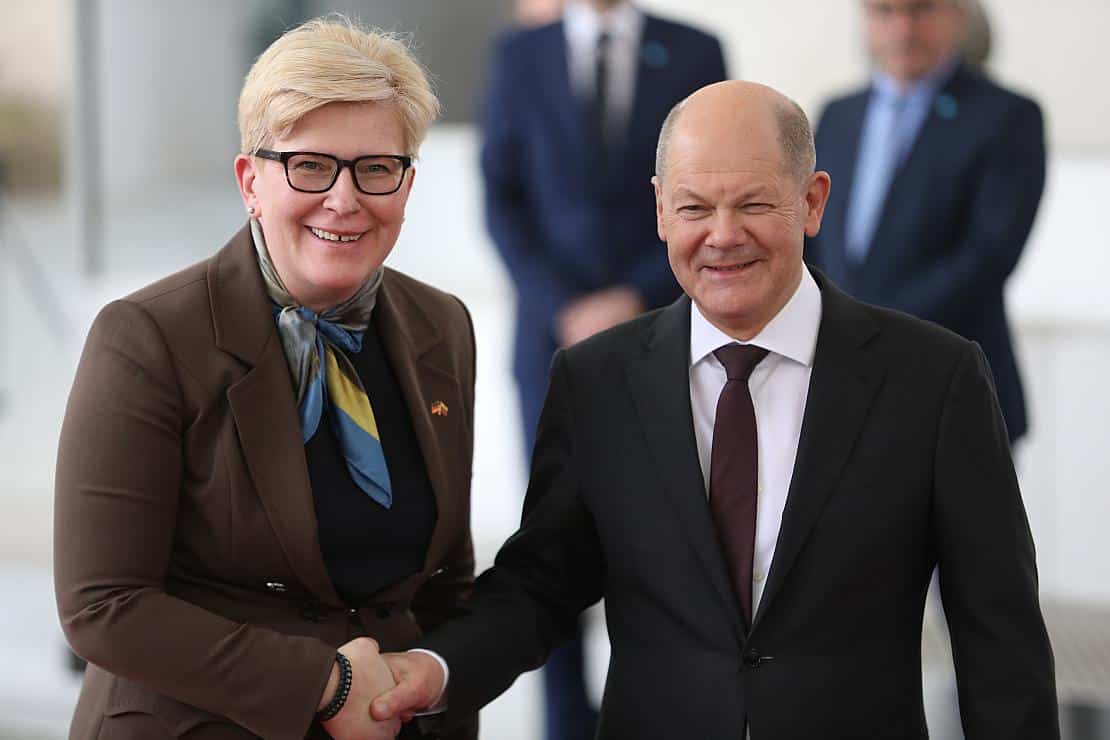 Scholz empfängt Litauens Regierungschefin – Nato-Ostflanke im Fokus