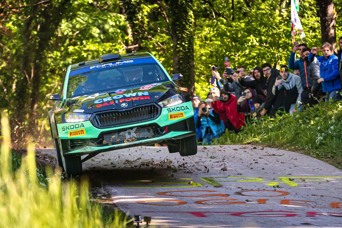 Rallye Kroatien: Fünf Škoda Kundenteams beim WM-Lauf unter den Top Ten der Klasse RC2