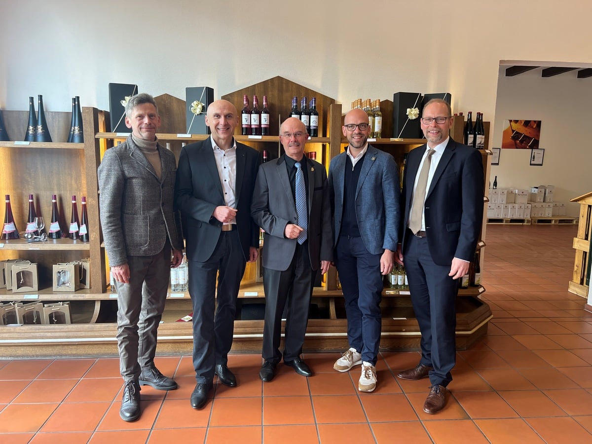 Goldene Raiffeisennadel für Henning Seibert: “Vorreiter und Vordenker in der Weinwirtschaft”