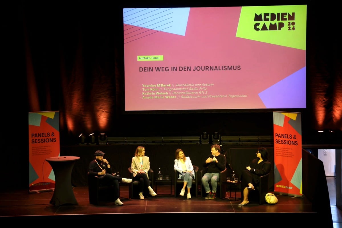 Medien Camp 2024: Rund 500 junge Talente auf dem Weg in den Journalismus