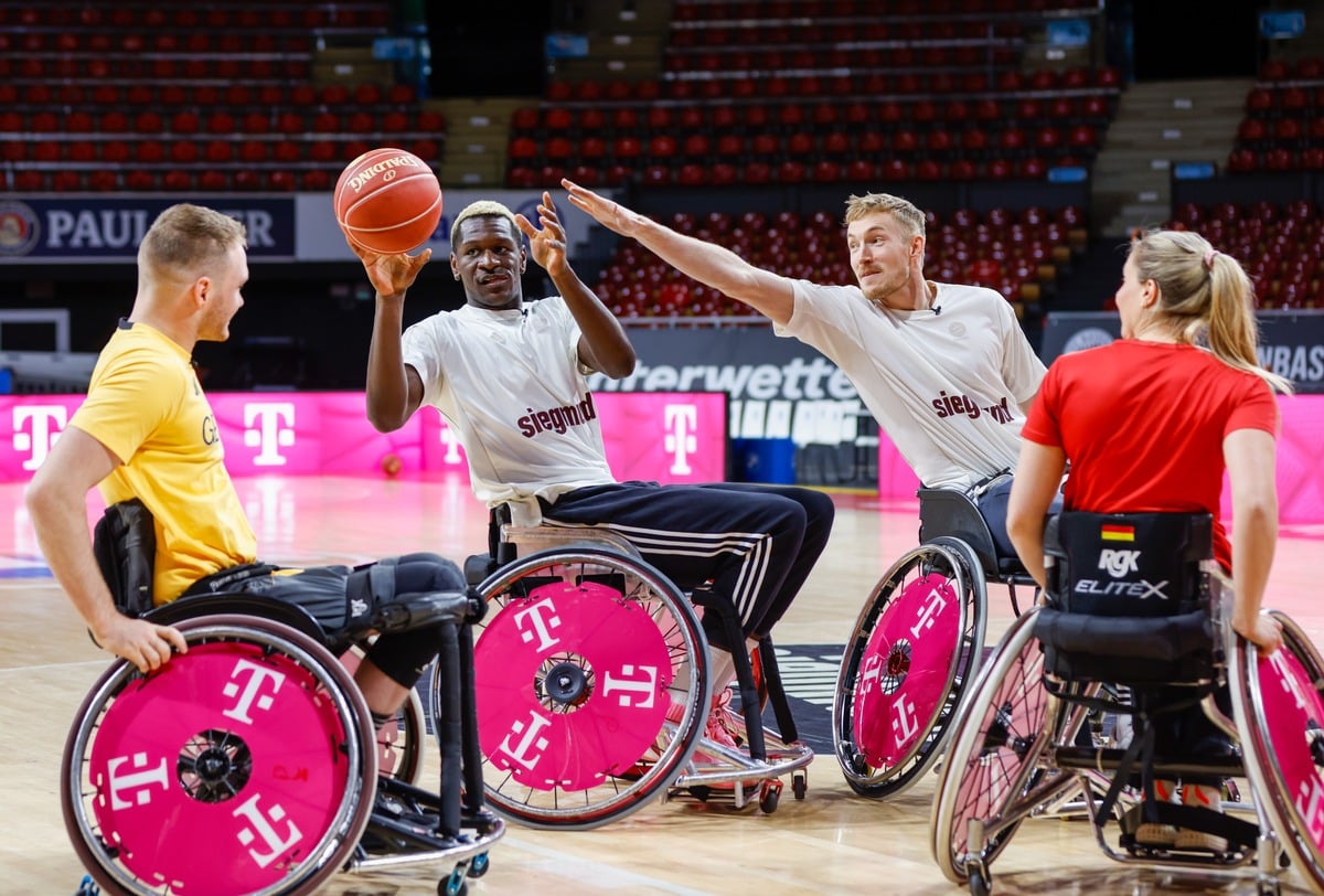 Einheit in Vielfalt: Rollstuhlbasketball trifft Basketball