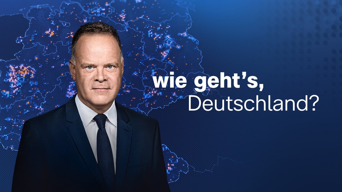 Wie geht’s, Deutschland? ZDF-Live-Sendung mit Moderator Christian Sievers