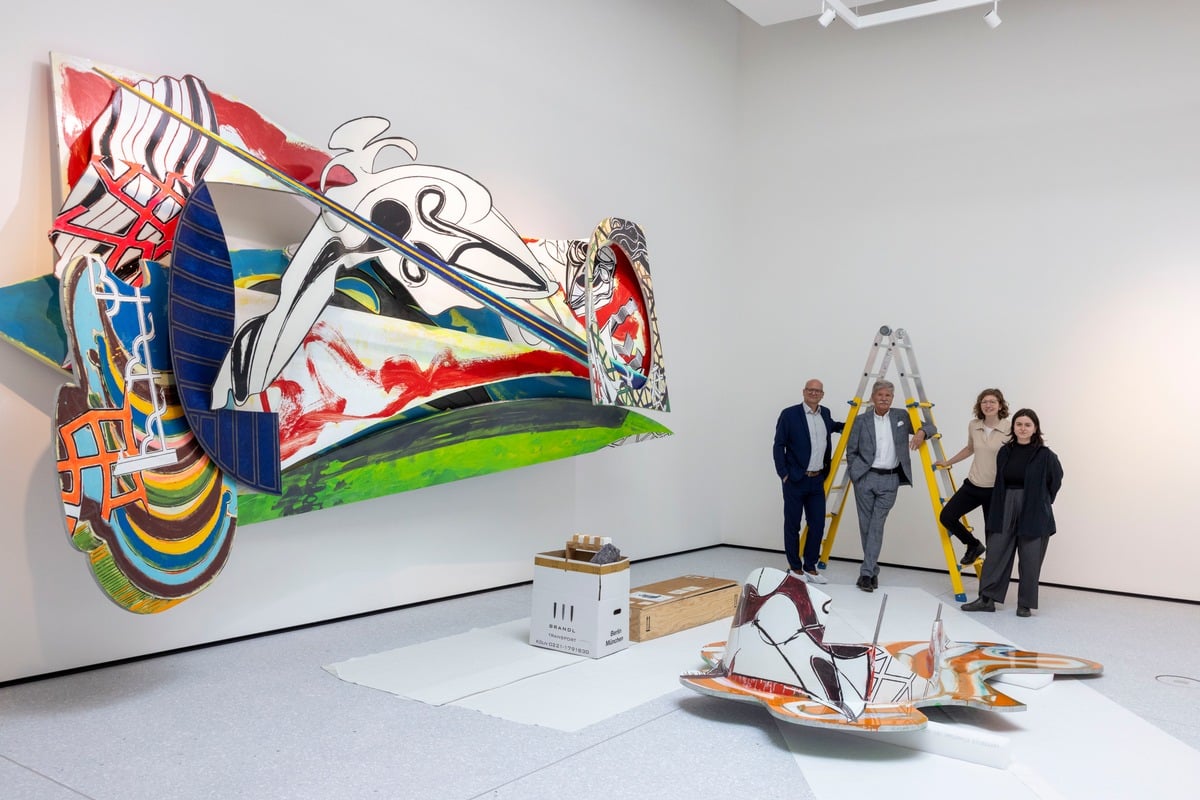 Blick hinter die Kulissen: mre wird drei Reliefs von Frank Stella aus der Moby Dick Werkreihe zeigen