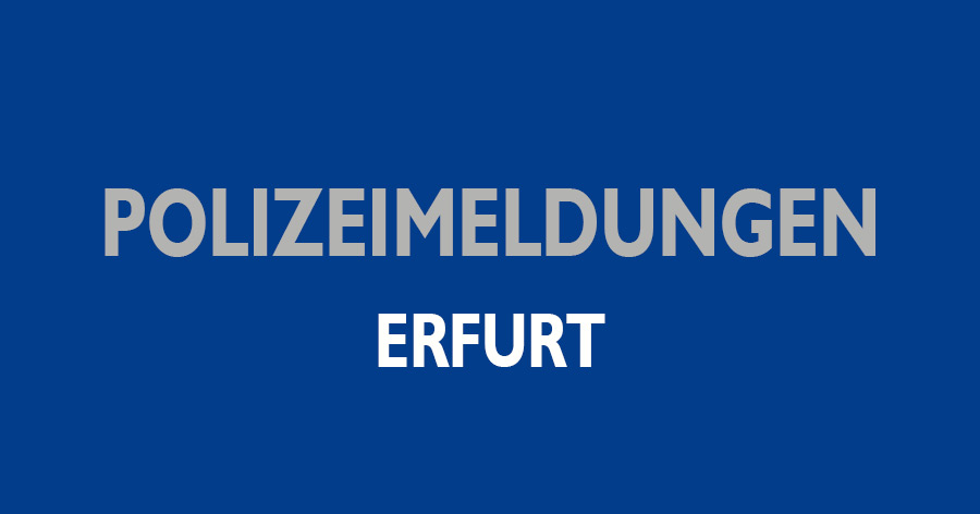 Blaulicht Polizei Bericht Erfurt/Sömmerda:  Rasern auf der Spur