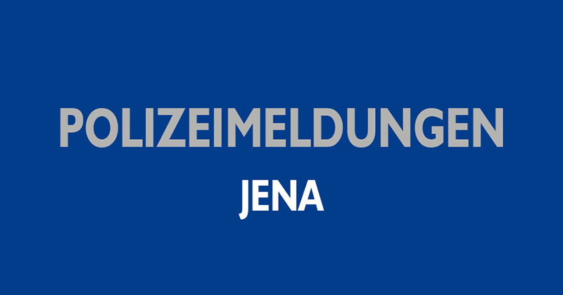 Blaulicht Polizei Bericht Jena/Weimar: Unfall mit Leichtverletztem