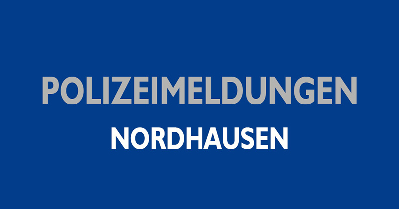 Blaulicht Polizei Bericht Nordhausen: Verkehrsunfall mit schwer verletzter Person
