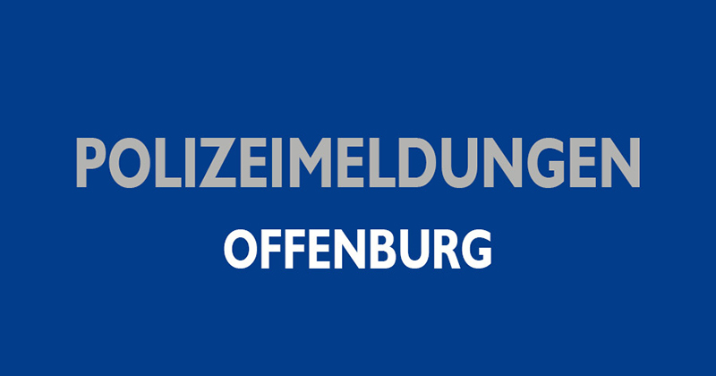 Polizeibericht Region Offenburg: Gernsbach – Fahren unter Alkoholeinfluss und ohne Führerschein