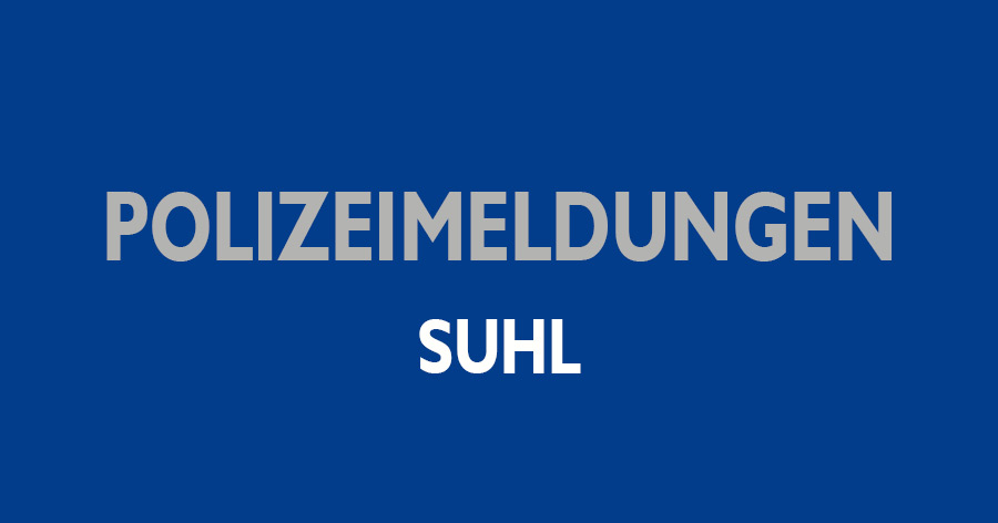 Blaulicht Polizei Bericht Suhl: Handgranate gesprengt